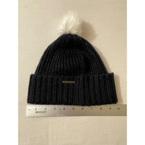 Carve‎ Designs Women's Knit Beanie Hat with Pom Winter Warm Blue - Picture 3 of 7